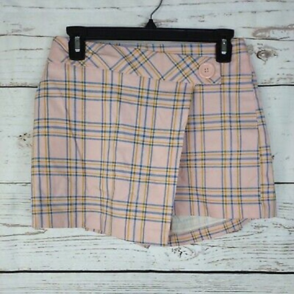 Joe Benbasset Plaid Skort Extra Large Multicolor